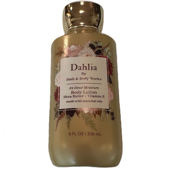 Bath & Body Works Dahlia 24hr Moisture Body Lotion Shea‎ Butter & Vitamin E - Picture 1 of 7